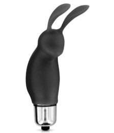 Stimulateur de clitoris vibrant noir rabbit - CC5730010010